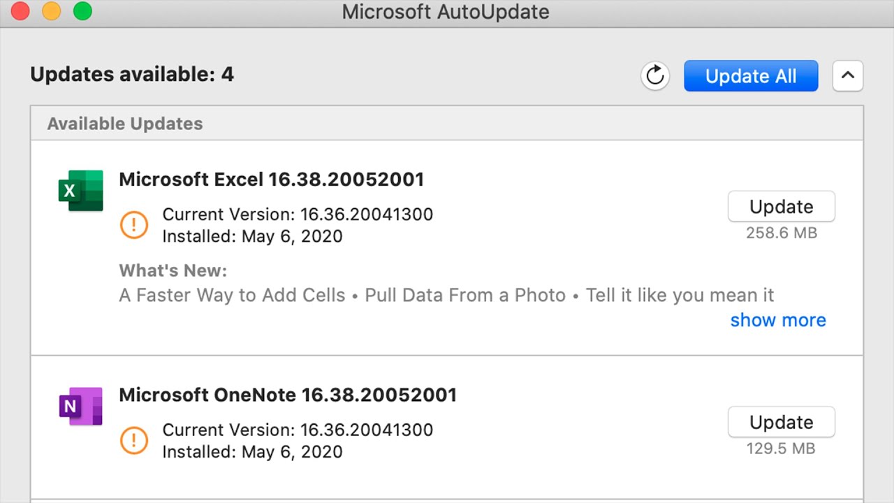 microsoft office for mac 2011 14.6.9 update